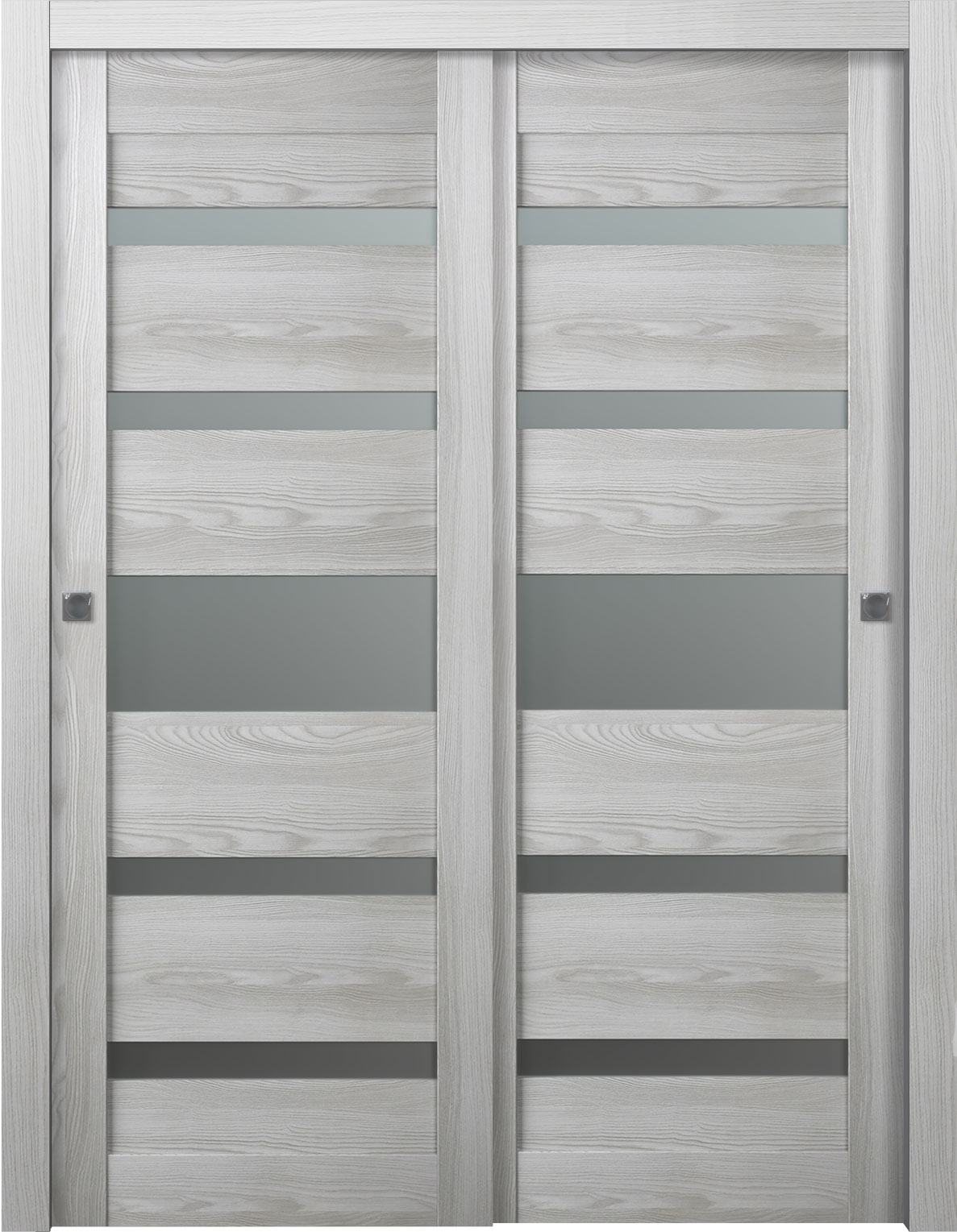 AVON 07-05 VETRO RIBEIRA ASH BYPASS BELLDINNI MODERN INTERIOR DOOR - 1