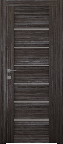 ALBA GRAY OAK SWING BELLDINNI MODERN INTERIOR DOOR - 1