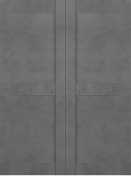 AVON 07 2RN DARK URBAN DOUBLE BARN BELLDINNI MODERN INTERIOR DOOR - 2