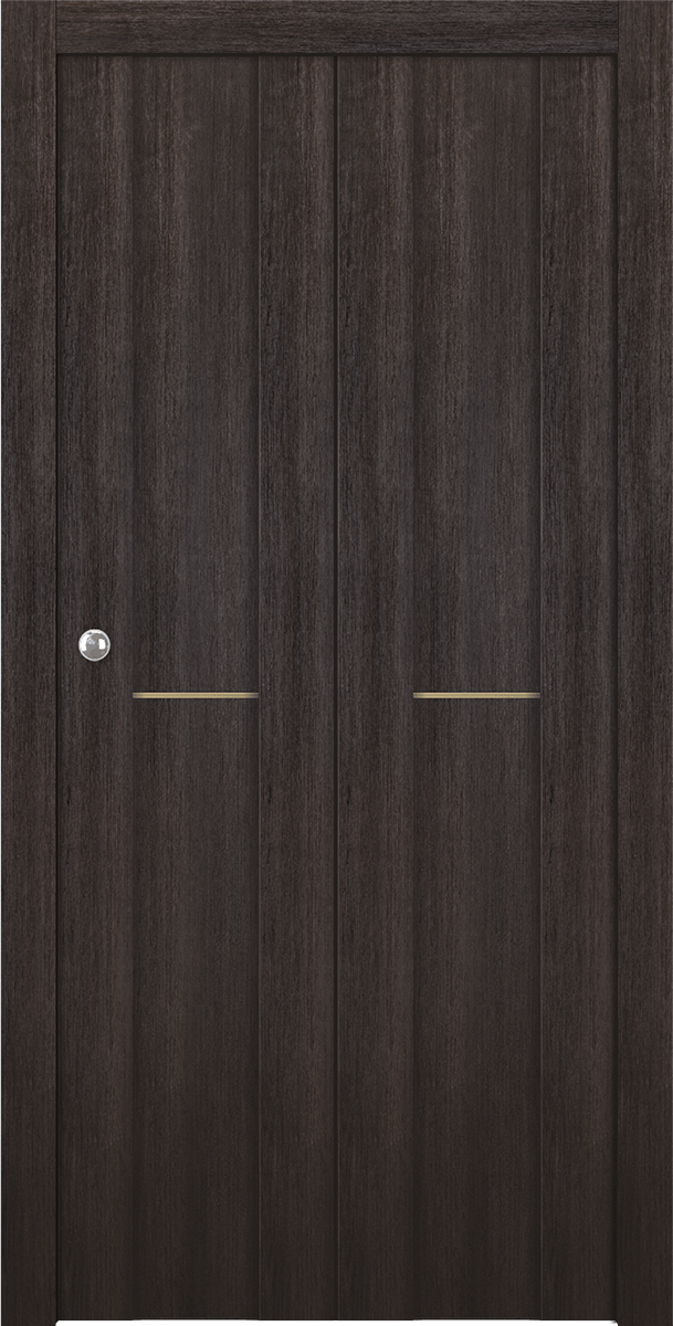 AVON 01 1H GOLD VERALINGA OAK DOUBLE BI-FOLD BELLDINNI MODERN INTERIOR DOOR - 2