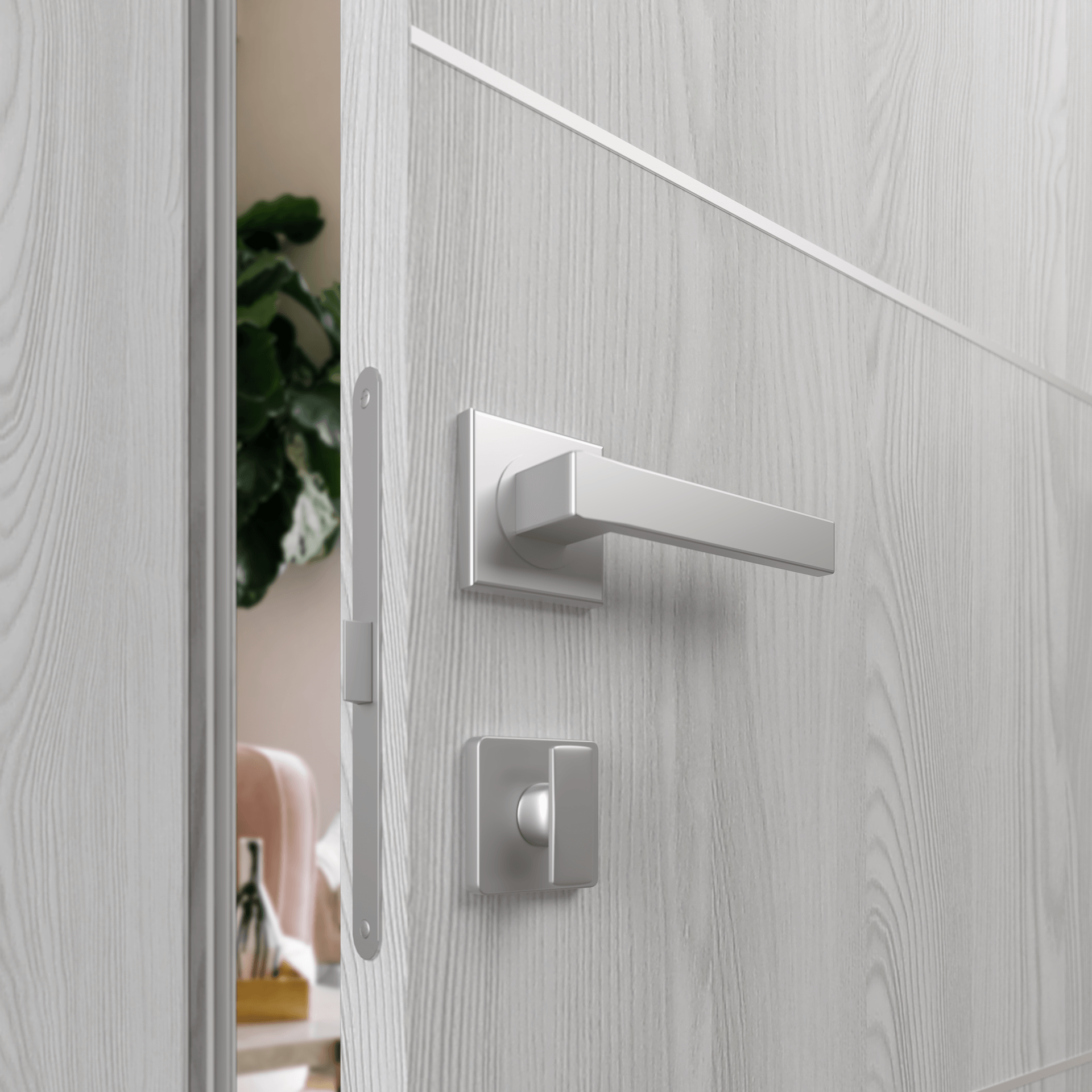 AVON 01 4H RIBEIRA ASH DOUBLE POCKET DOORS BELLDINNI MODERN INTERIOR DOOR - 3