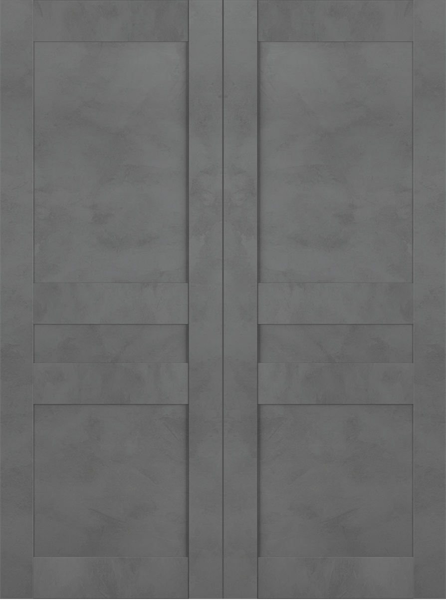 AVON 07 2R DARK URBAN DOUBLE POCKET DOORS BELLDINNI MODERN INTERIOR DOOR - 2