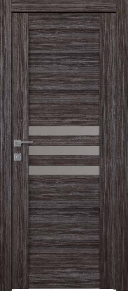 DOME VETRO GRAY OAK SWING BELLDINNI MODERN INTERIOR DOOR - 1