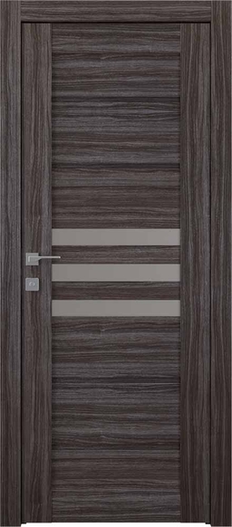 DOME VETRO GRAY OAK SWING BELLDINNI MODERN INTERIOR DOOR - 1