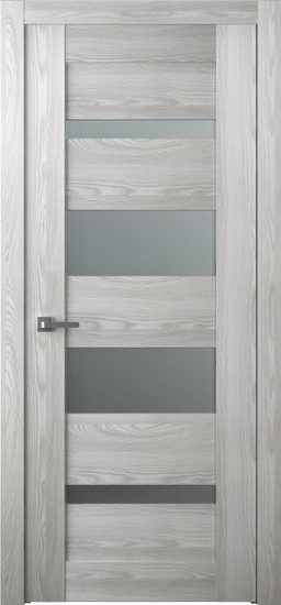 AVON 07-01 VETRO RIBEIRA ASH SWING BELLDINNI MODERN INTERIOR DOOR - 1