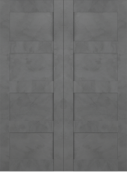 AVON 07 3R DARK URBAN DOUBLE BELLDINNI MODERN INTERIOR DOOR - 2