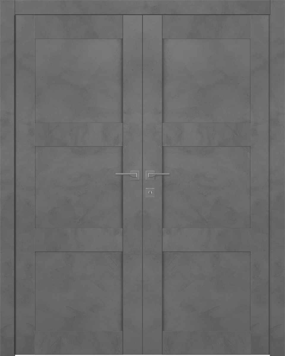AVON 07 2RN DARK URBAN DOUBLE BELLDINNI MODERN INTERIOR DOOR - 1