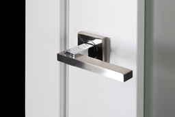 SMART PRO H3G VETRO POLAR WHITE INVISIBLE METAL FRAME BELLDINNI MODERN INTERIOR DOOR - 4