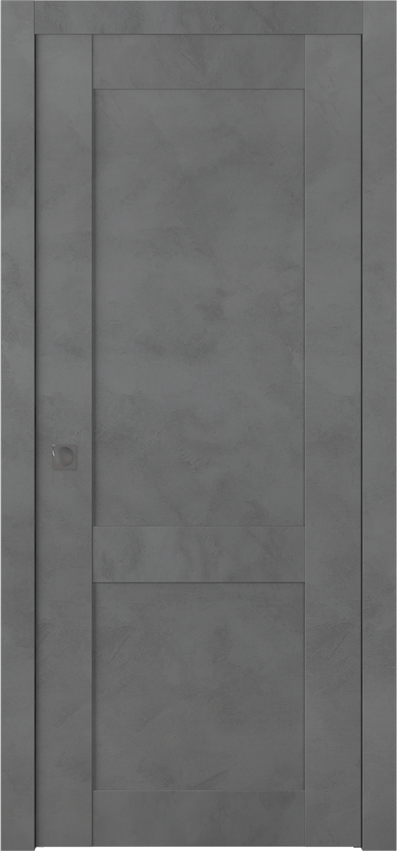 AVON 07 R DARK URBAN POCKET BELLDINNI MODERN INTERIOR DOOR - 1