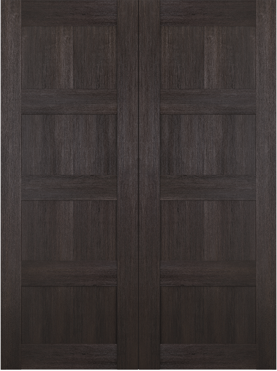 AVON 07 3R VERALINGA OAK DOUBLE BARN BELLDINNI MODERN INTERIOR DOOR - 2