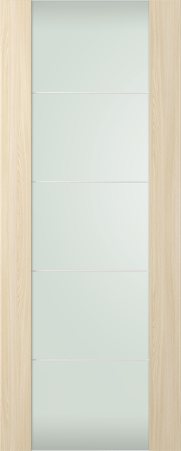AVON 202 4H VETRO LOIRE ASH SWING DOORS BELLDINNI MODERN INTERIOR DOOR - 2