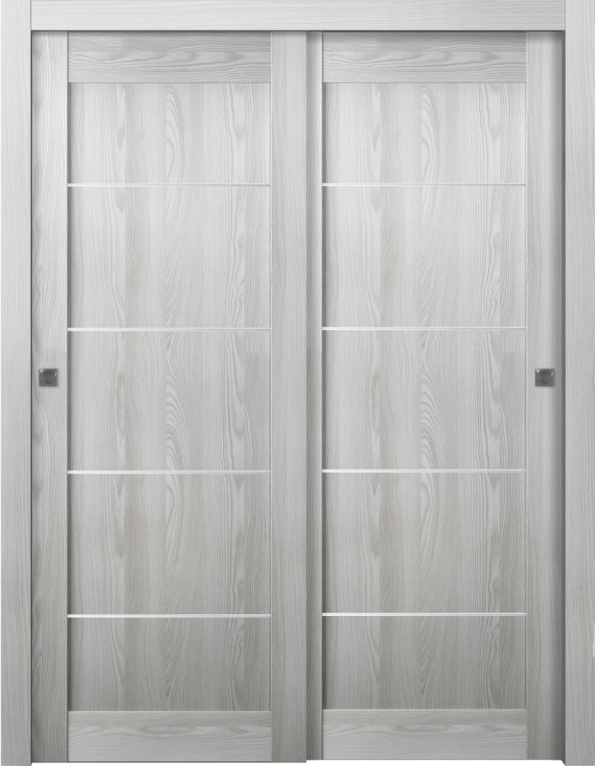 AVON 07 4H RIBEIRA ASH BYPASS BELLDINNI MODERN INTERIOR DOOR - 1