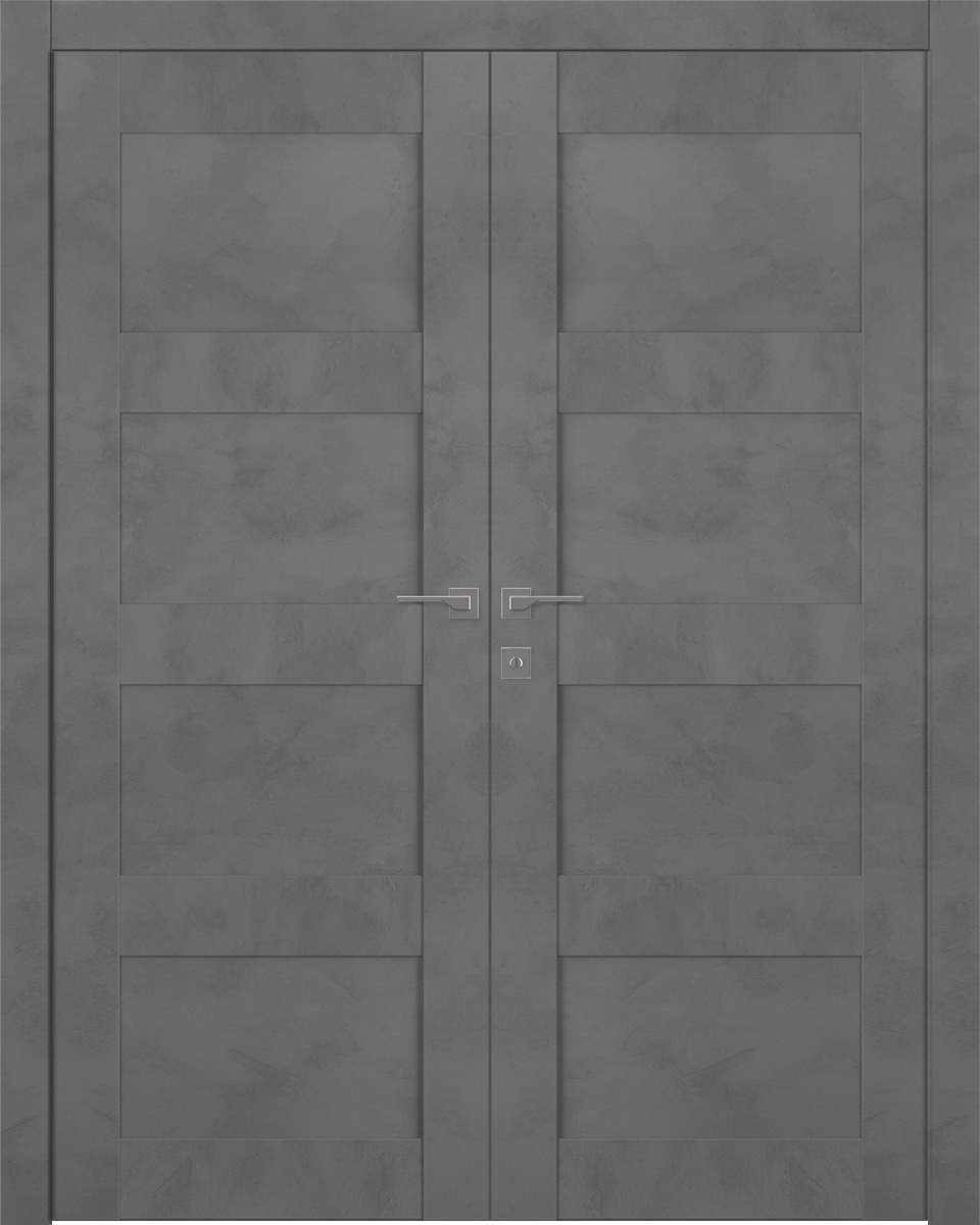 AVON 07 3R DARK URBAN DOUBLE BELLDINNI MODERN INTERIOR DOOR - 1