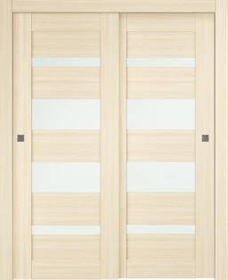 AVON 07-01 VETRO LOIRE ASH BYPASS DOORS BELLDINNI MODERN INTERIOR DOOR - 1