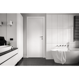 PALLADIO BIANCO NOBLE SWING DOORS BELLDINNI MODERN INTERIOR DOOR - 2