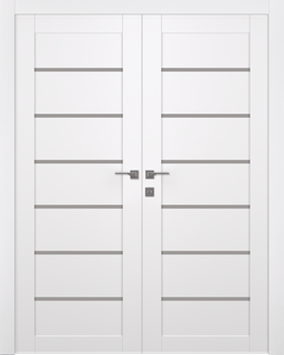 ALBA SNOW WHITE CLOSET BELLDINNI MODERN INTERIOR DOOR - 1