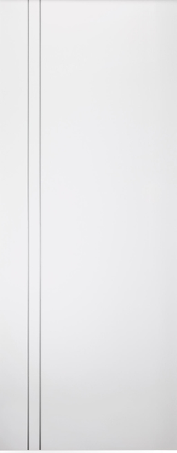 SMART PRO 2V POLAR WHITE SLAB BELLDINNI MODERN INTERIOR DOOR - 1