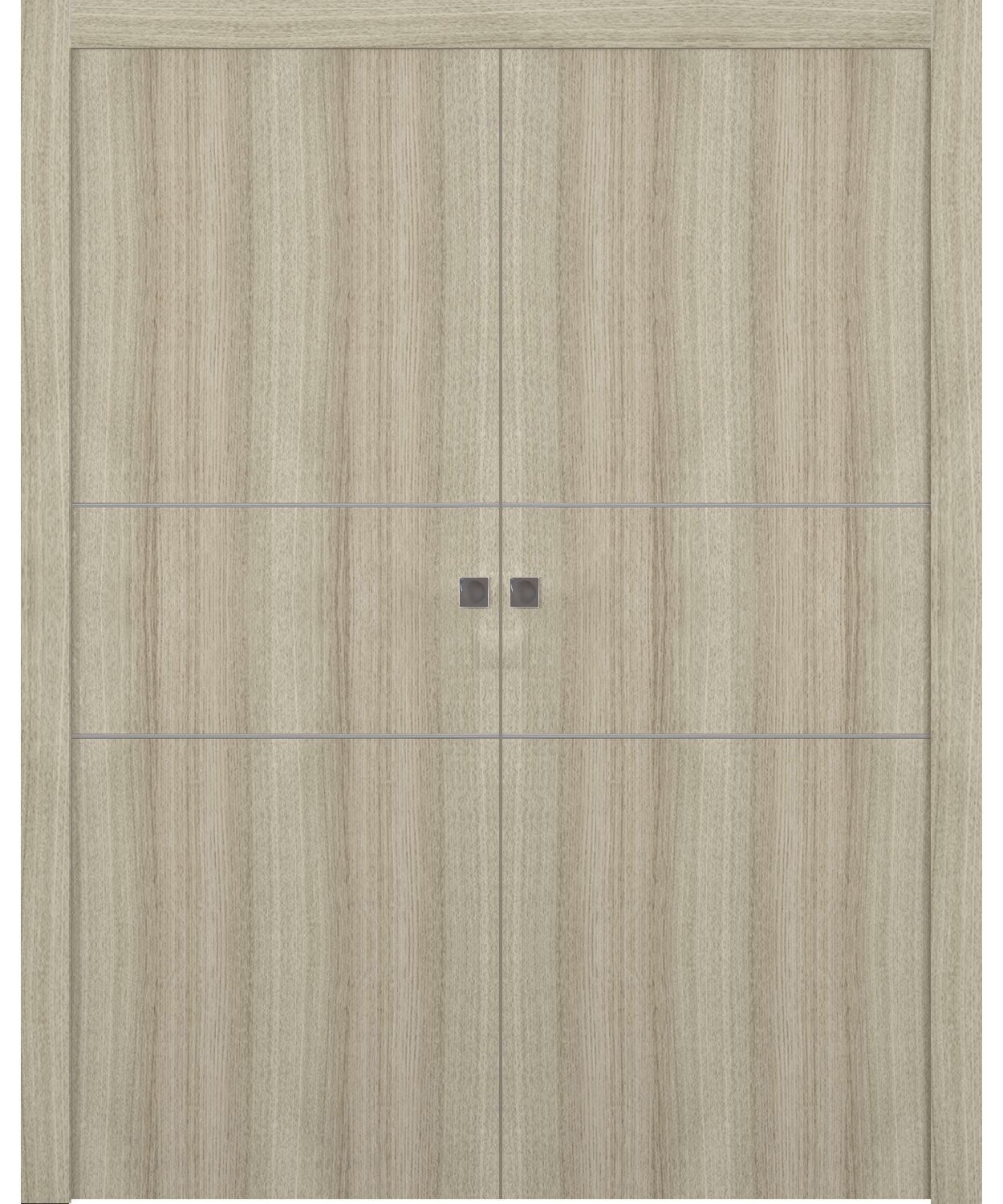 OPTIMA 2H SHAMBOR DOUBLE POCKET BELLDINNI MODERN INTERIOR DOOR - 1