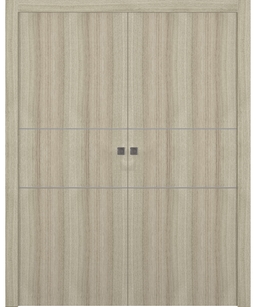 OPTIMA 2H SHAMBOR DOUBLE POCKET BELLDINNI MODERN INTERIOR DOOR - 1
