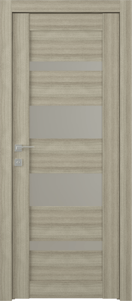 MIRELLA VETRO SHAMBOR SWING BELLDINNI MODERN INTERIOR DOOR - 1