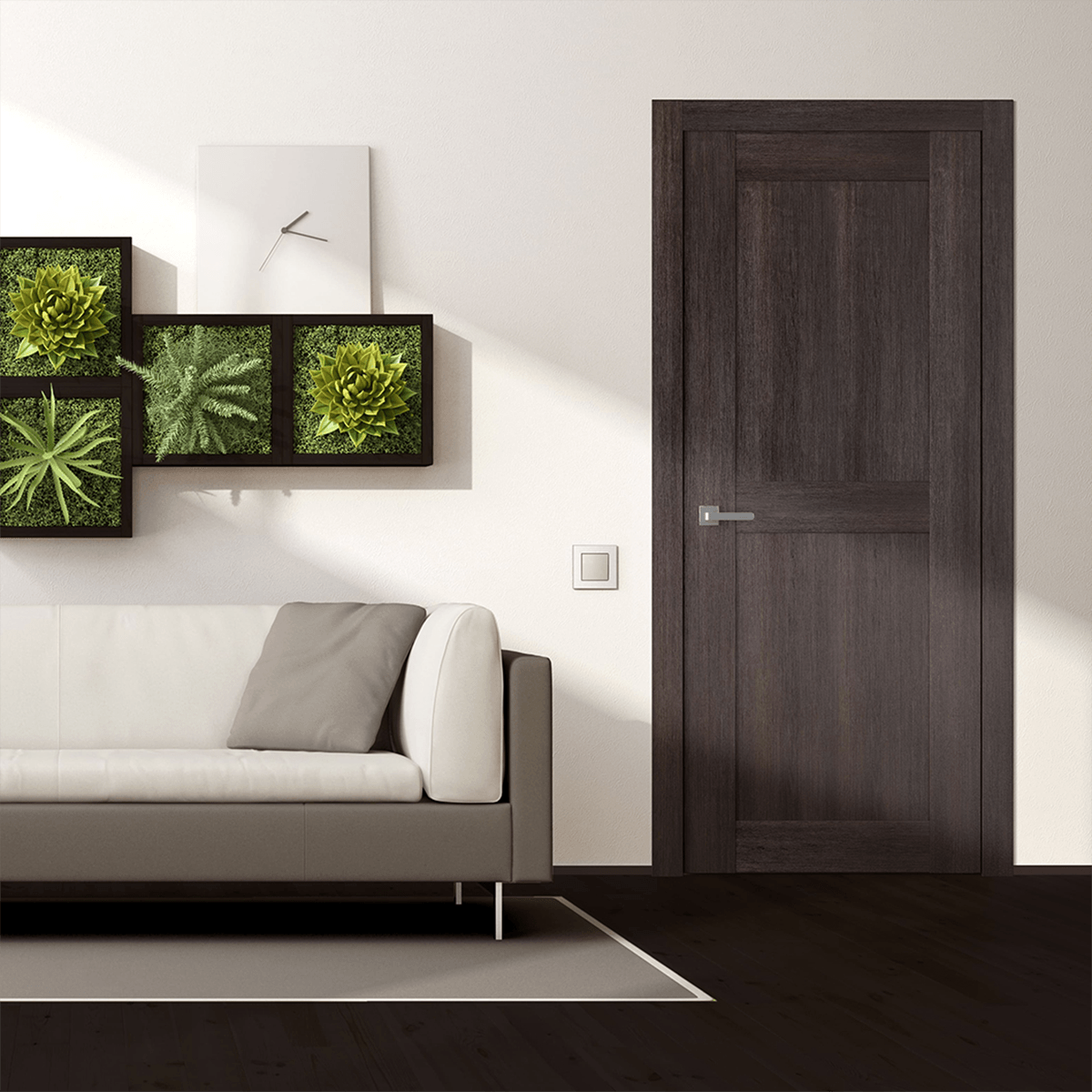 AVON 07 VERALINGA OAK BYPASS BELLDINNI MODERN INTERIOR DOOR - 3