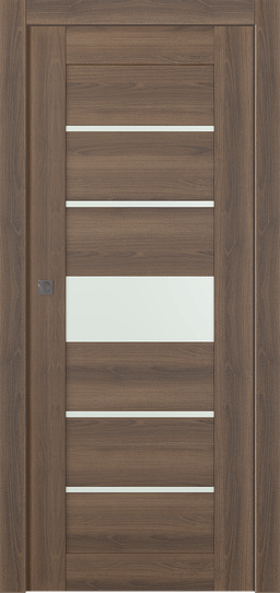 AVON 07-06 VETRO PECAN NUTWOOD POCKET DOORS BELLDINNI MODERN INTERIOR DOOR - 1