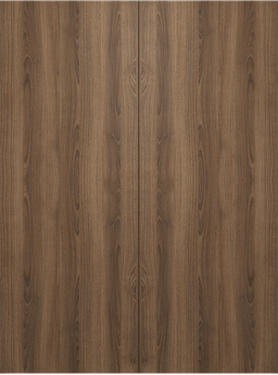 OPTIMA PECAN NUTWOOD DOUBLE BARN DOORS BELLDINNI MODERN INTERIOR DOOR - 2