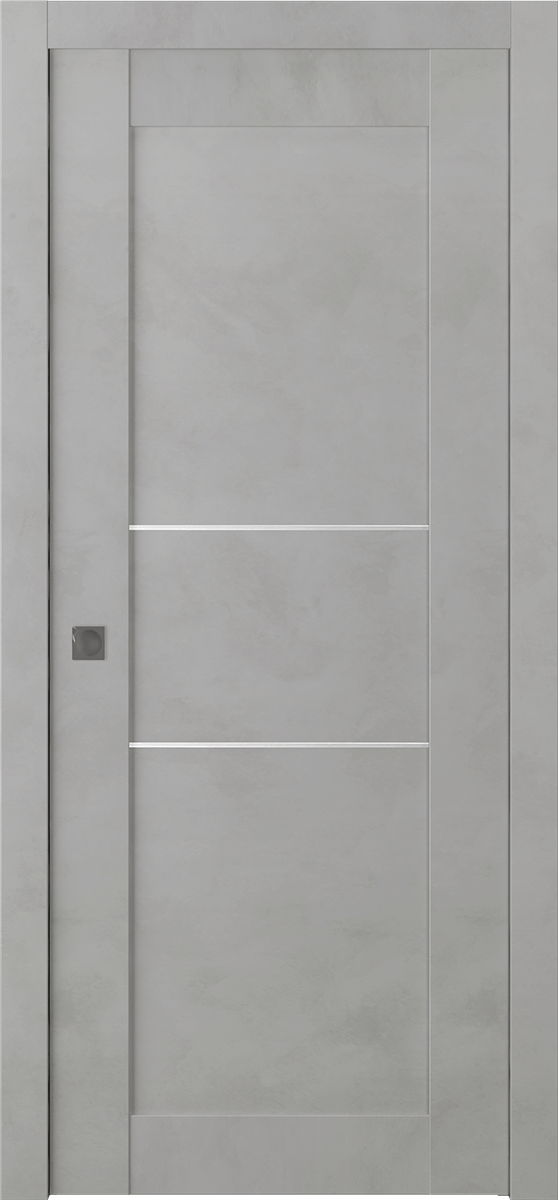 AVON 07 2H LIGHT URBAN POCKET BELLDINNI MODERN INTERIOR DOOR - 1