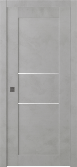 AVON 07 2H LIGHT URBAN POCKET BELLDINNI MODERN INTERIOR DOOR - 1