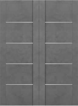 AVON 01 4H DARK URBAN BYPASS DOORS BELLDINNI MODERN INTERIOR DOOR - 2
