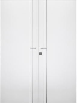 SMART PRO 2V POLAR WHITE DOUBLE BARN BELLDINNI MODERN INTERIOR DOOR - 2