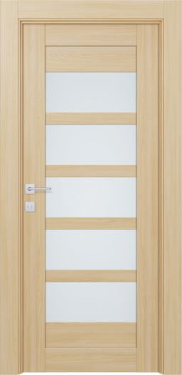 AVON 07-07 VETRO LOIRE ASH SWING DOORS BELLDINNI MODERN INTERIOR DOOR - 1