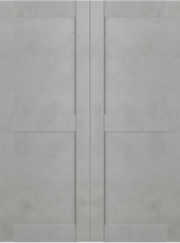AVON 07 RN LIGHT URBAN DOUBLE INVISIBLE METAL FRAME BELLDINNI MODERN INTERIOR DOOR - 2