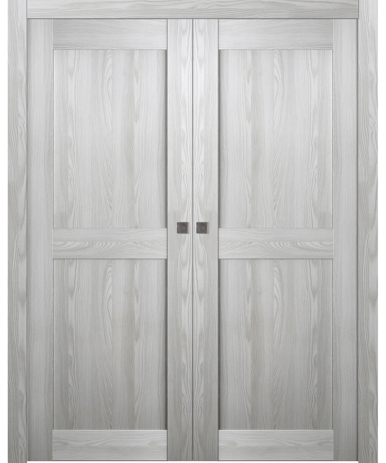 AVON 07 RN RIBEIRA ASH DOUBLE POCKET BELLDINNI MODERN INTERIOR DOOR - 1