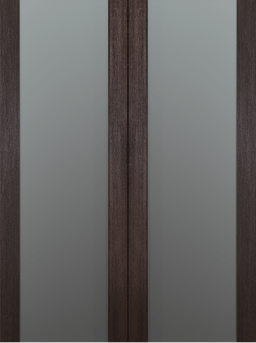 AVON 202 VETRO VERALINGA OAK DOUBLE BARN BELLDINNI MODERN INTERIOR DOOR - 2