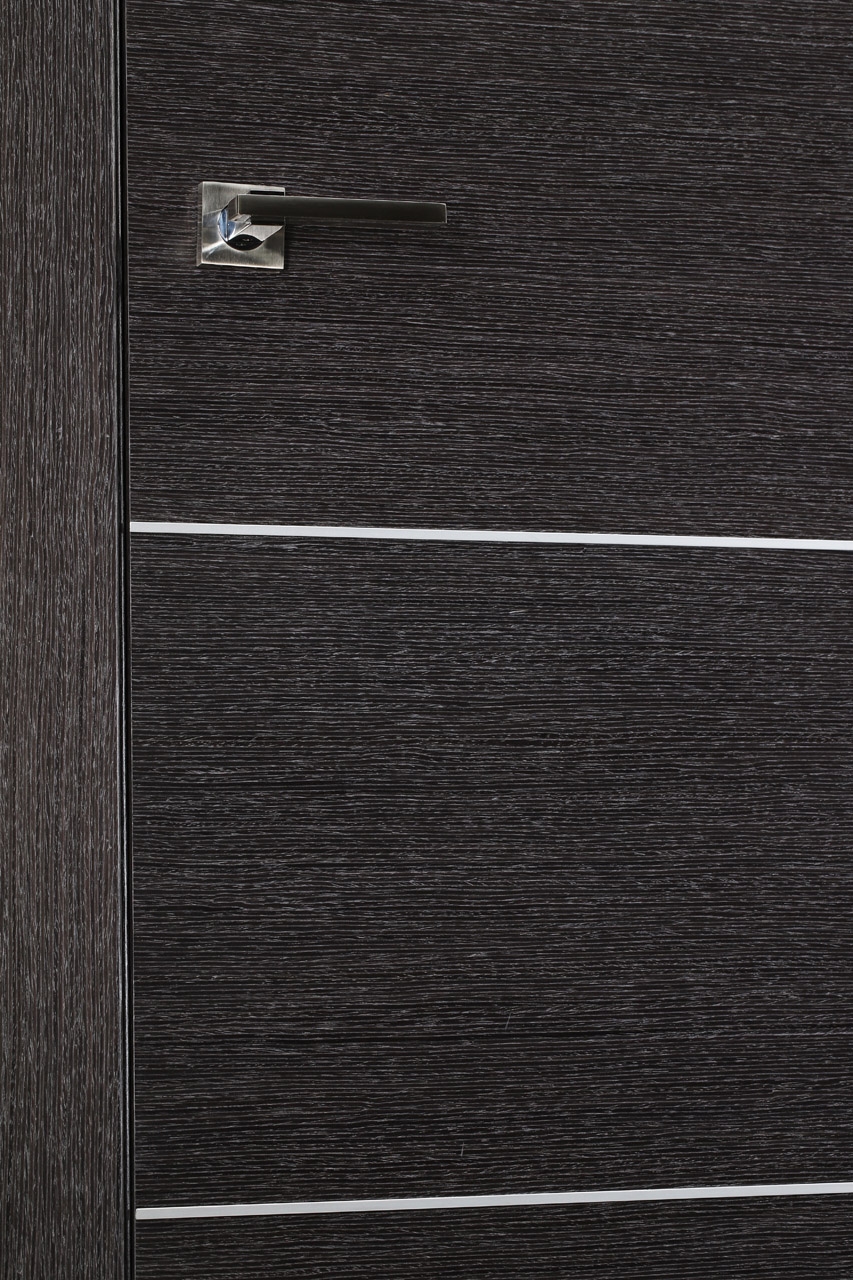 AVANTI 4H BLACK APRICOT BYPASS BELLDINNI MODERN INTERIOR DOOR - 4