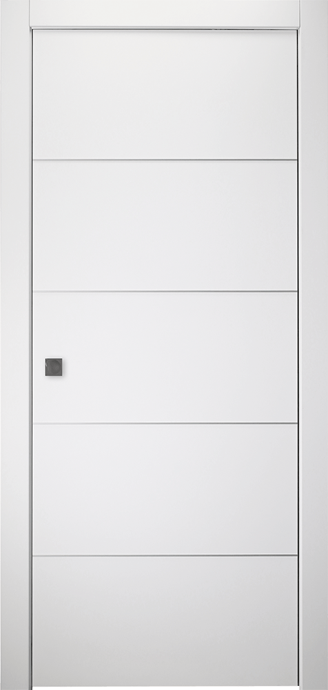 SMART PRO 4H POLAR WHITE POCKET BELLDINNI MODERN INTERIOR DOOR - 1