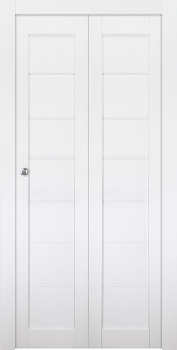 ALDA BIANCO NOBLE BI-FOLD BELLDINNI MODERN INTERIOR DOOR - 1