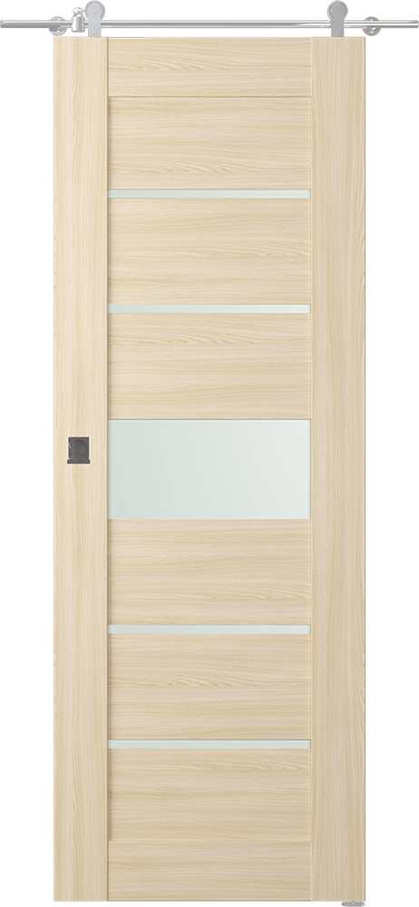 AVON 07-06 VETRO LOIRE ASH BARN DOORS BELLDINNI MODERN INTERIOR DOOR - 1