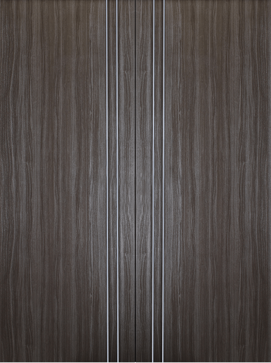 PALLADIO 2V GRAY OAK DOUBLE BARN BELLDINNI MODERN INTERIOR DOOR - 2