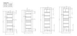 AVON 07-07 VETRO LOIRE ASH POCKET DOORS BELLDINNI MODERN INTERIOR DOOR - 4