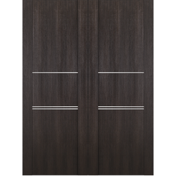 AVON 01 3H VERALINGA OAK DOUBLE BELLDINNI MODERN INTERIOR DOOR - 2