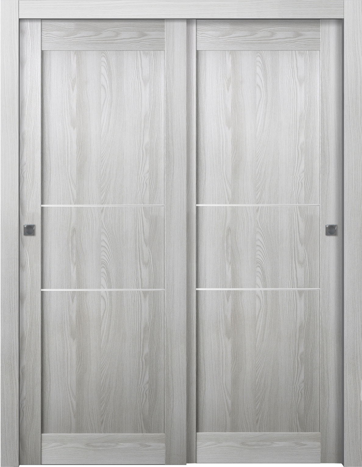 AVON 07 2H RIBEIRA ASH BYPASS BELLDINNI MODERN INTERIOR DOOR - 1