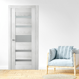 AVON 07-05 VETRO RIBEIRA ASH SWING BELLDINNI MODERN INTERIOR DOOR - 2