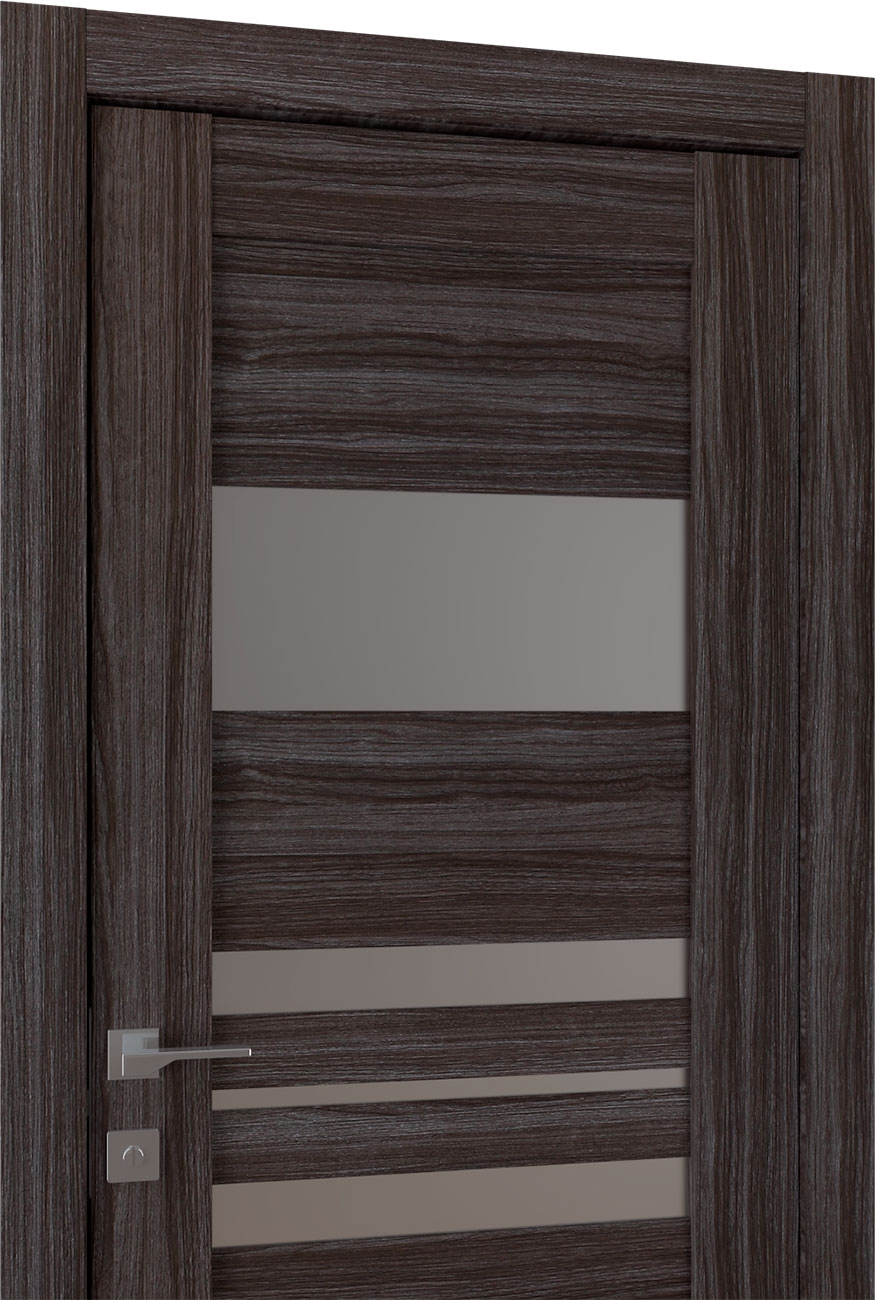 ROMI VETRO GRAY OAK BI-FOLD BELLDINNI MODERN INTERIOR DOOR - 2