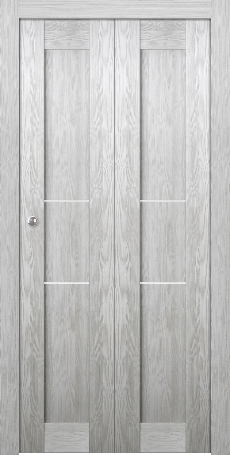 AVON 07 2H RIBEIRA ASH BI-FOLD BELLDINNI MODERN INTERIOR DOOR - 1