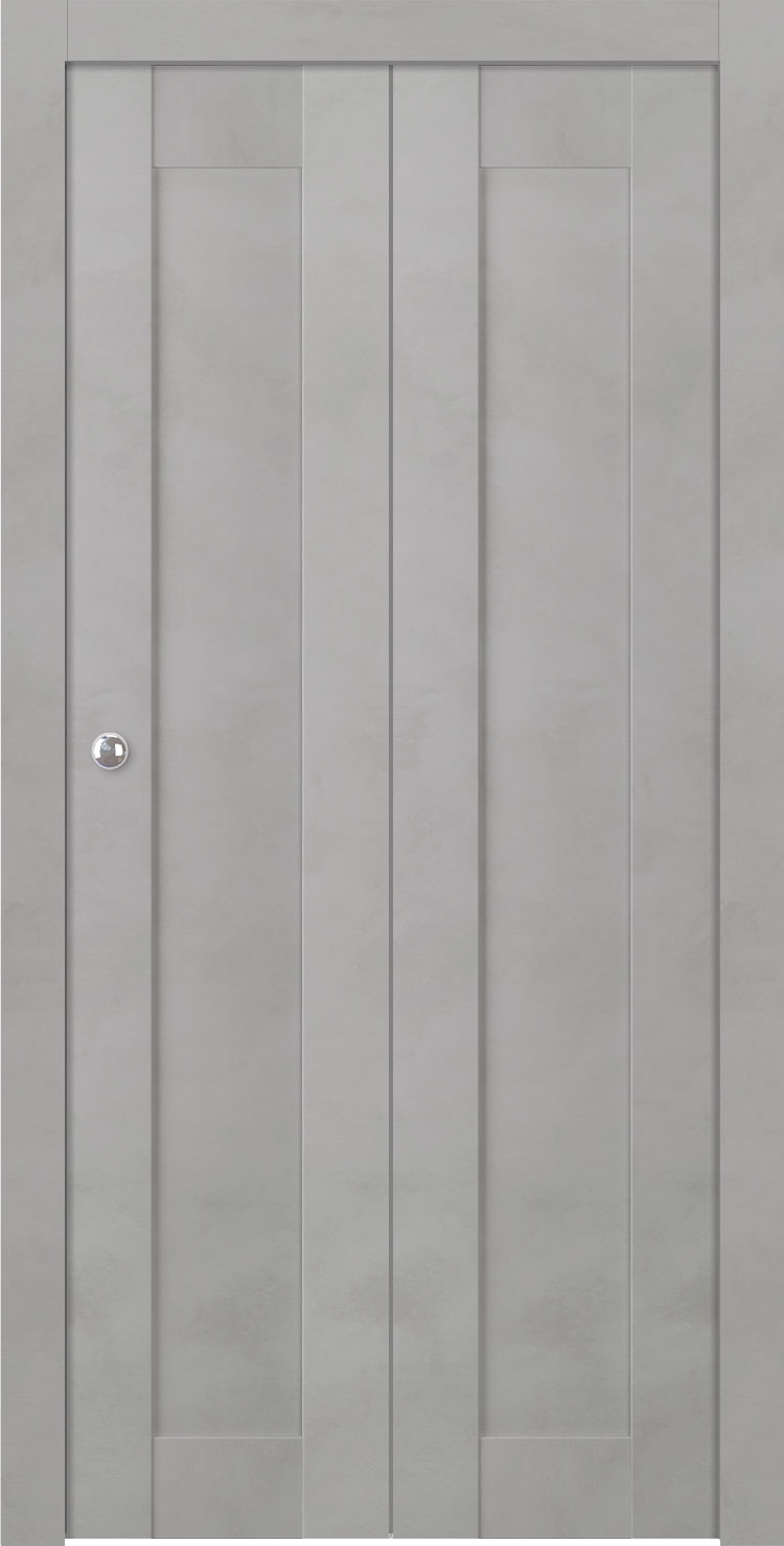 AVON 07 LIGHT URBAN BI-FOLD BELLDINNI MODERN INTERIOR DOOR - 1
