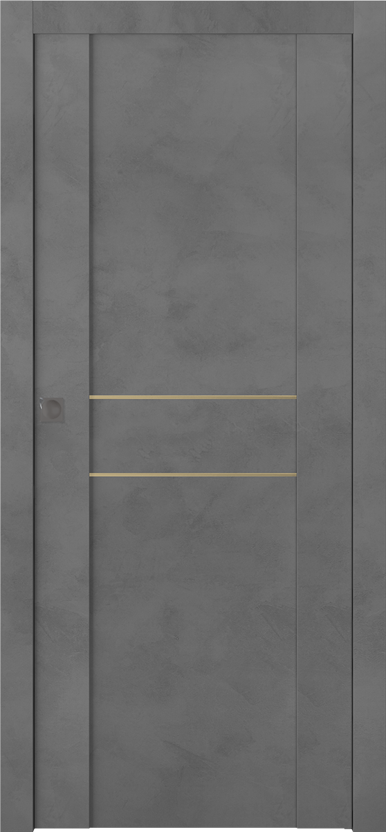 AVON 01 2HN GOLD DARK URBAN POCKET DOORS BELLDINNI MODERN INTERIOR DOOR - 1