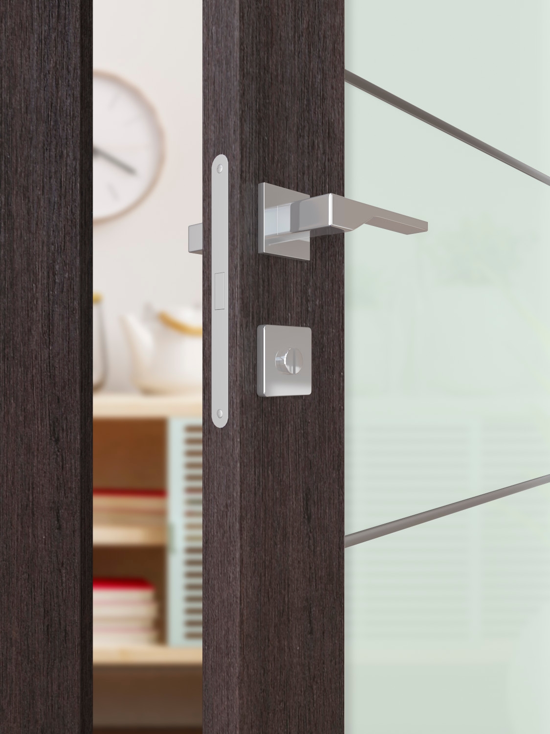 AVON 202 4H VETRO VERALINGA OAK BARN BELLDINNI MODERN INTERIOR DOOR - 3