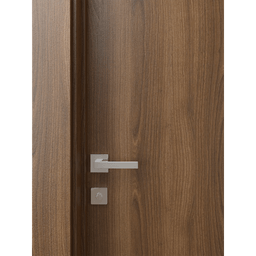 OPTIMA 2U PECAN NUTWOOD SWING DOORS BELLDINNI MODERN INTERIOR DOOR - 2